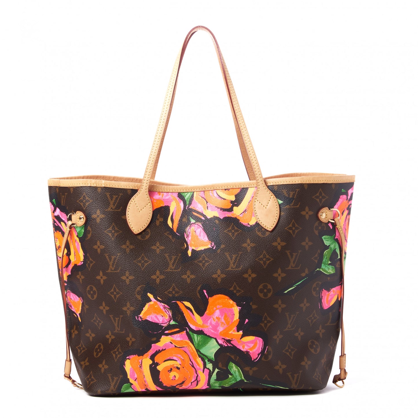 Monogram Roses Neverfull MM