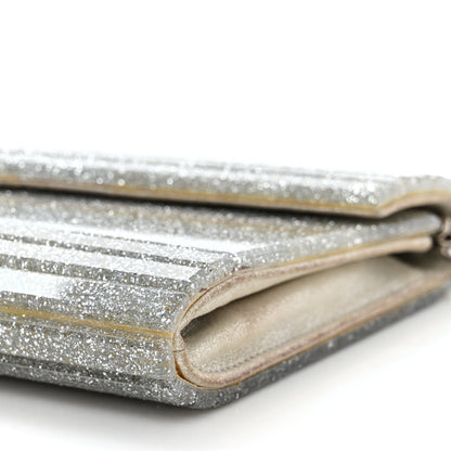 Jimmy Choo Acrylic Glitter Candy Clutch Silver 11 of 13