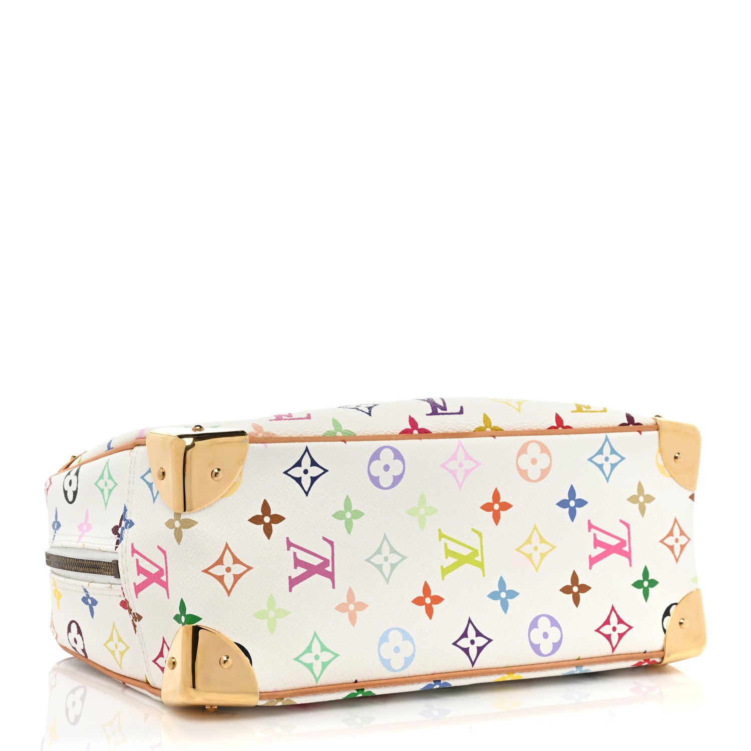 Louis Vuitton Monogram Multicolor Trouville White 4 of 11