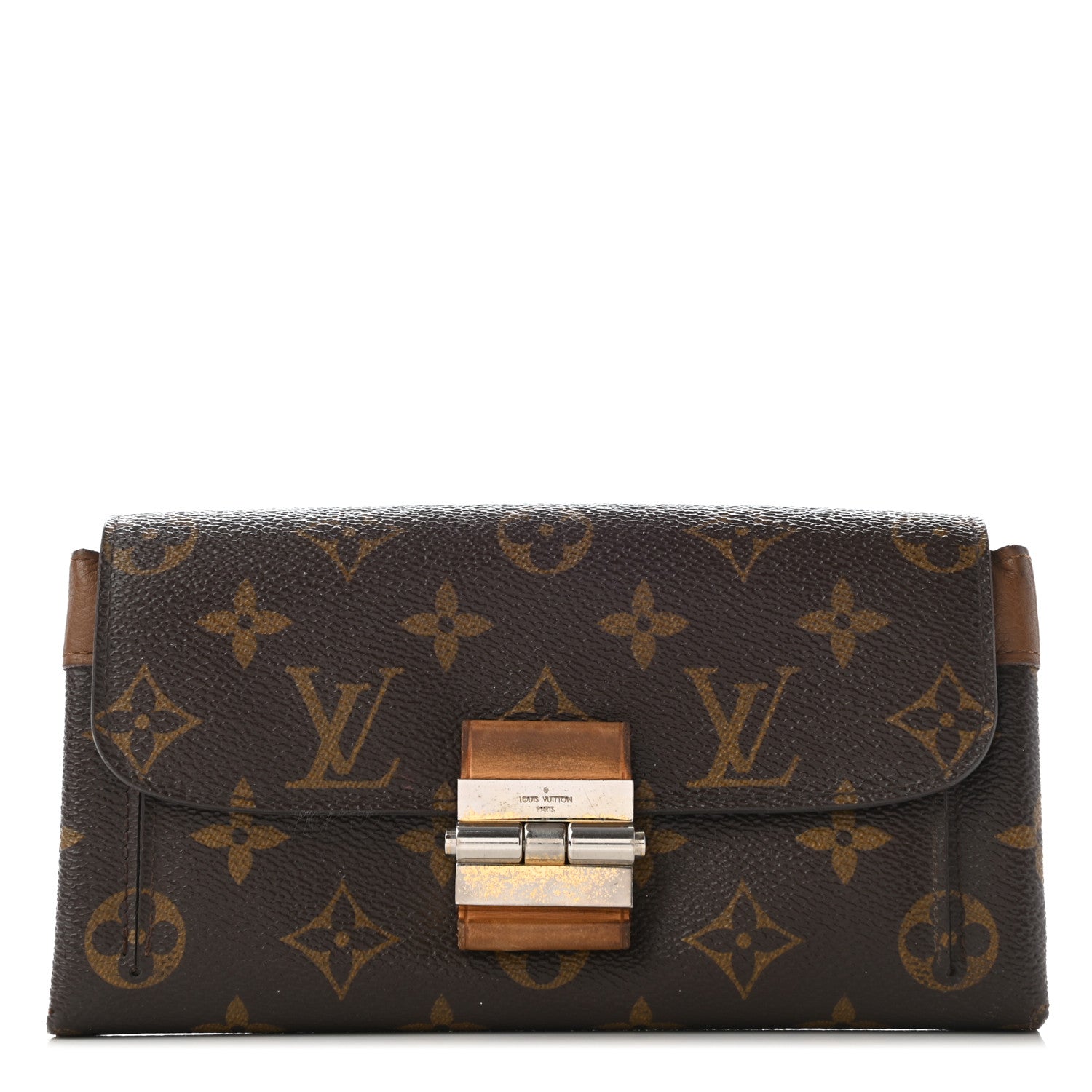 Louis Vuitton Monogram Elysee Wallet Camel 1 of 13