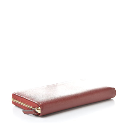 Gucci Calfskin Large Betty Zip Around Wallet Red 4 of 8