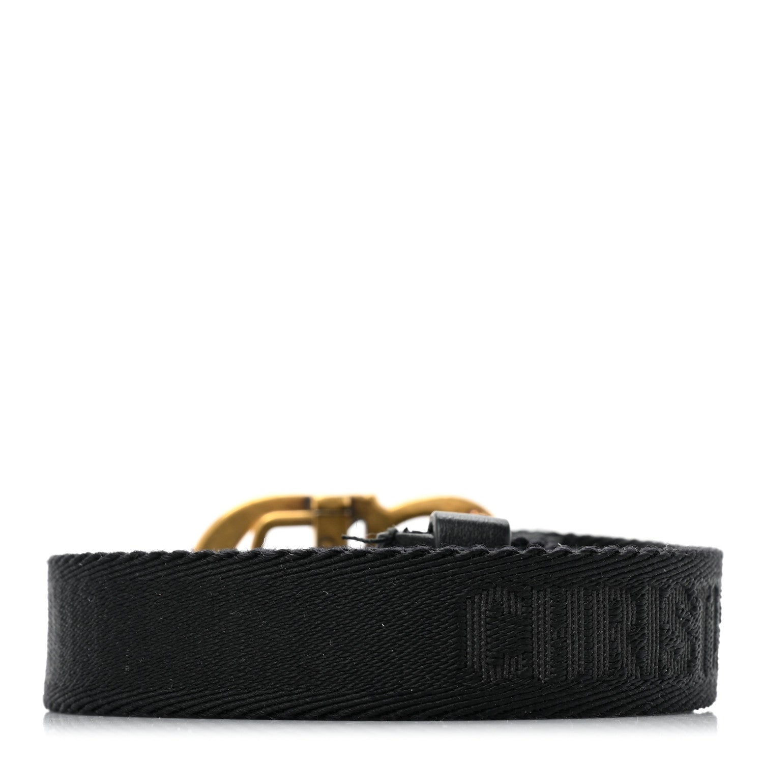 Christian Dior Nylon 20mm Saddle Belt Black 2 of 3