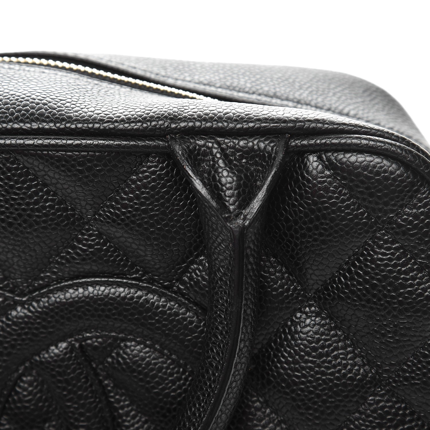 Chanel Caviar Quilted Small Bowler Black 8 of 8