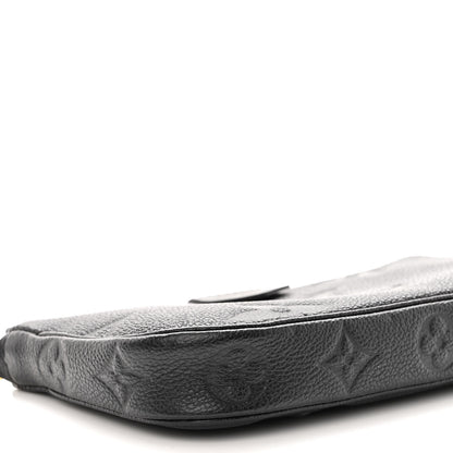 Louis Vuitton Empreinte Monogram Giant Multi Pochette Accessories Small Pochette Black 7 of 8