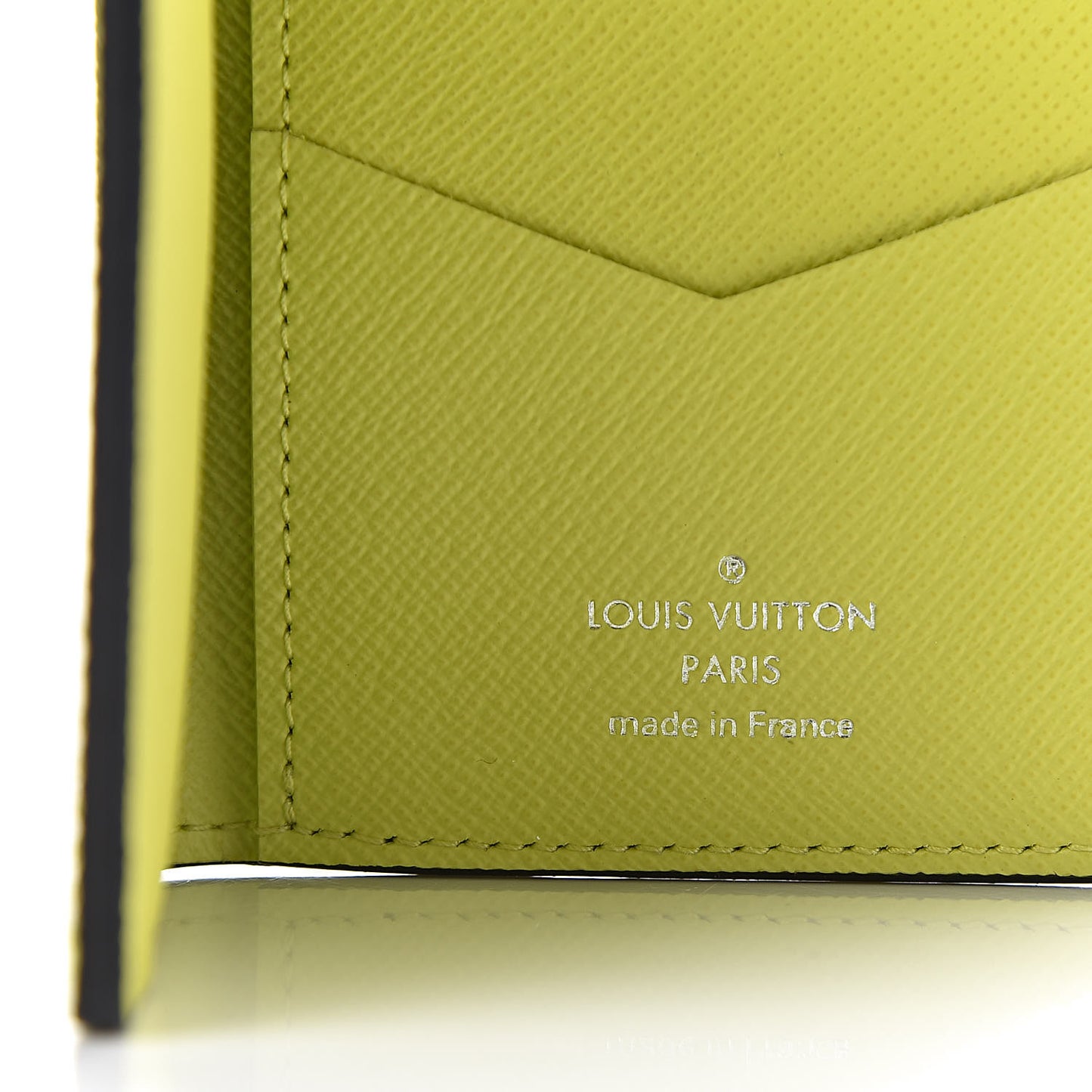 Monogram Taiga Pocket Organizer Yellow