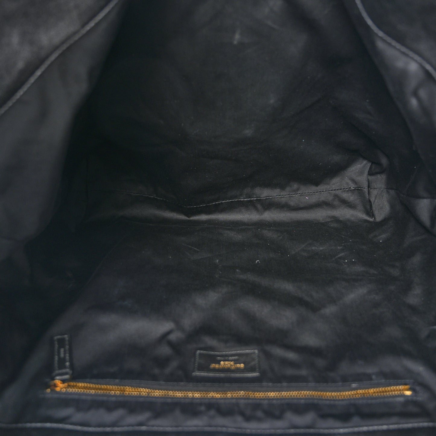 Lambskin Quilted Maxi Icare Shopping Tote Black