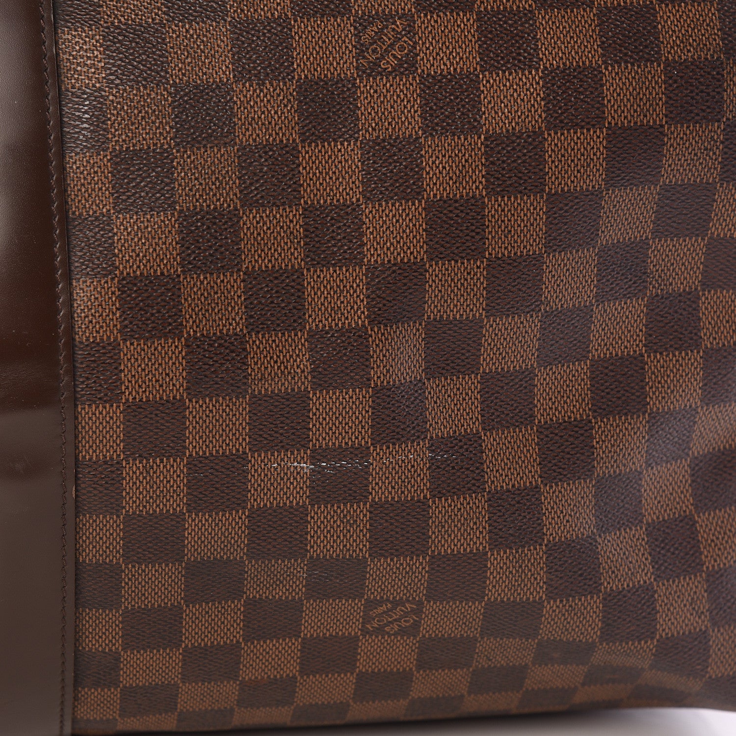 Louis Vuitton Damier Ebene Keepall Bandouliere 55 24 of 26