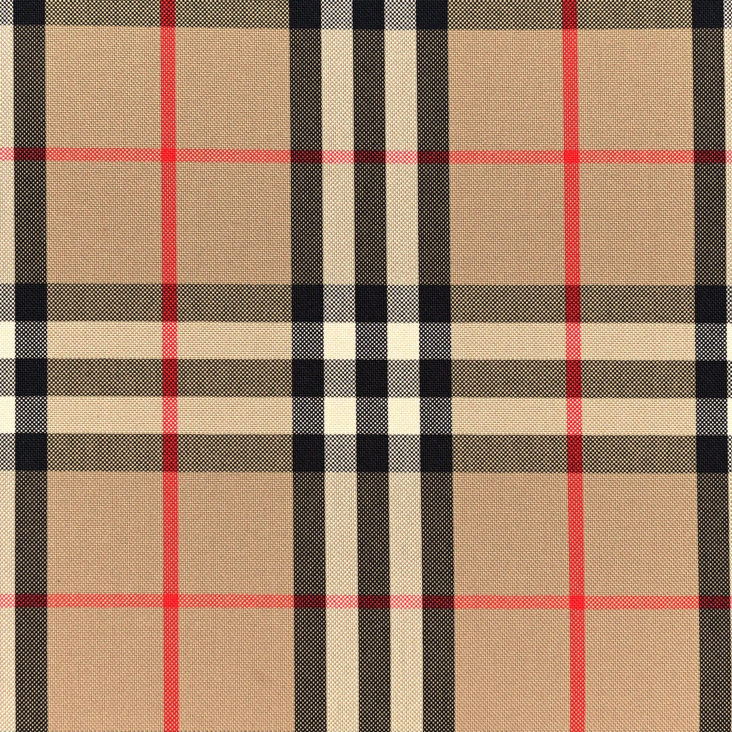 Calfskin Vintage Check Two Handle Title Bag Archive Beige