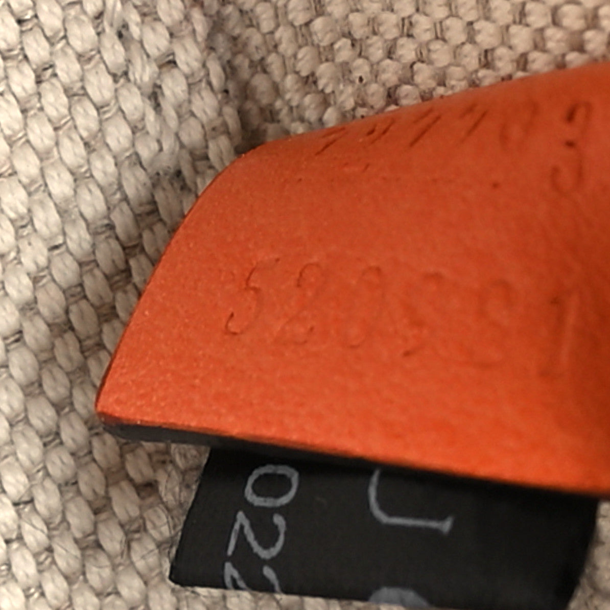 Gucci Calfskin GG Matelasse Mini Top Handle Bag Spring Orange Natural 7 of 10