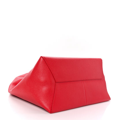 Marc Jacobs Grained Calfskin Medium The Sack Bag True Red 5 of 10