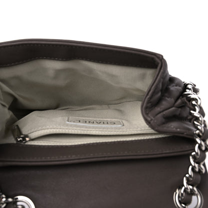Chanel Washed Lambskin Quilted Mini Chain Around Flap Taupe 5 of 10