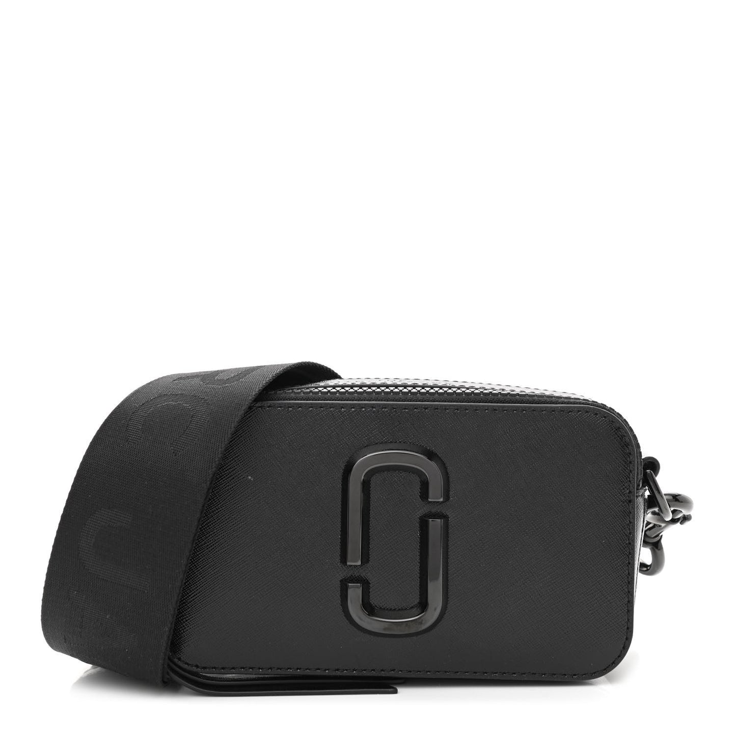 Saffiano Snapshot Camera Bag Black