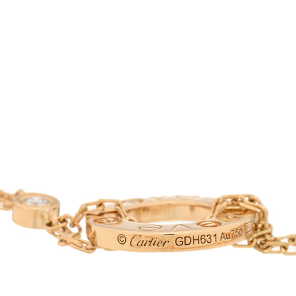 Cartier 18K Yellow Gold Diamond LOVE Bracelet 3 of 3