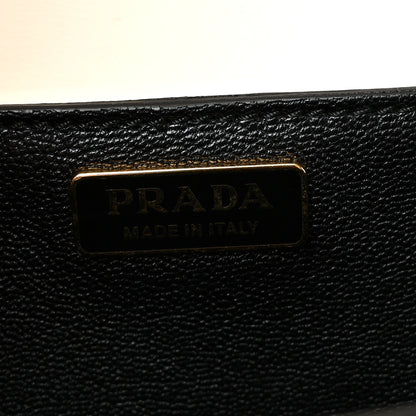 Prada City Calf Raffia Saffiano Cahier Bag Naturale White 6 of 11