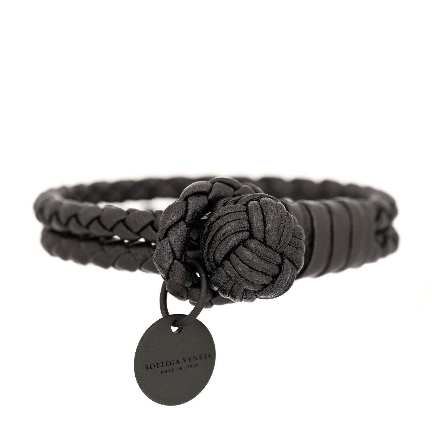 Bottega Veneta Nappa Intrecciato Bracelet Black 1 of 4