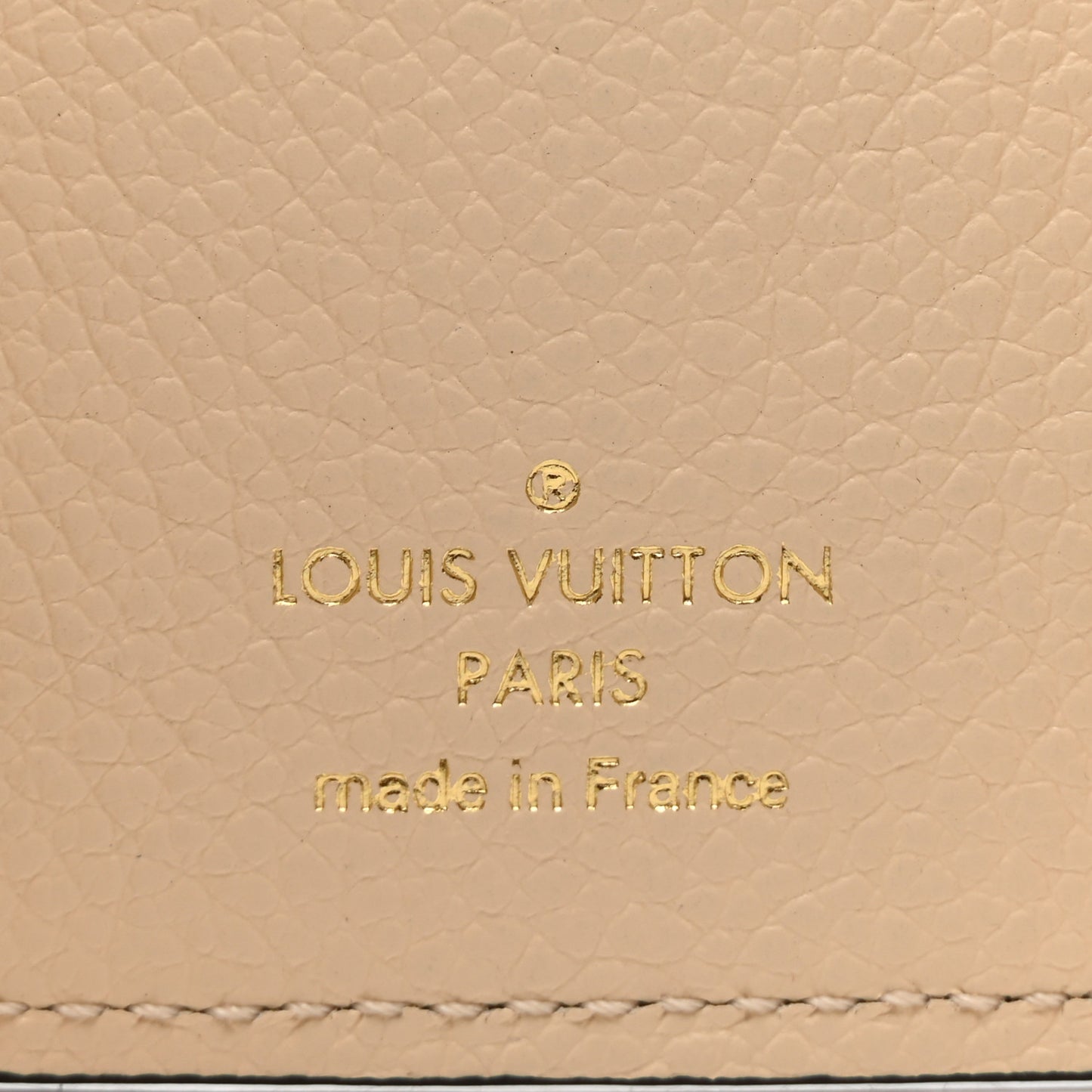 Empreinte Monogram Giant Victorine Wallet Creme Bois De Rose