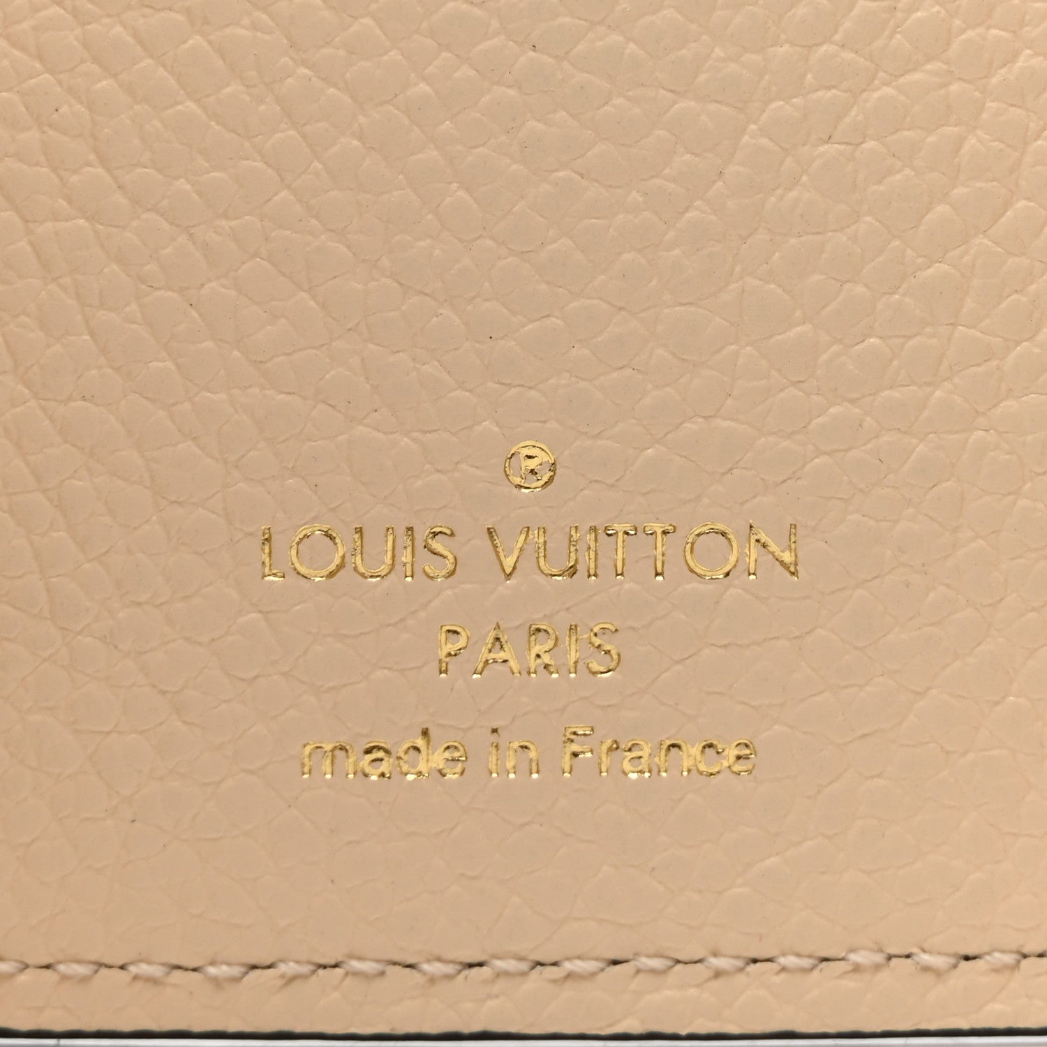 Louis Vuitton Empreinte Monogram Giant Victorine Wallet Creme Bois De Rose 6 of 6