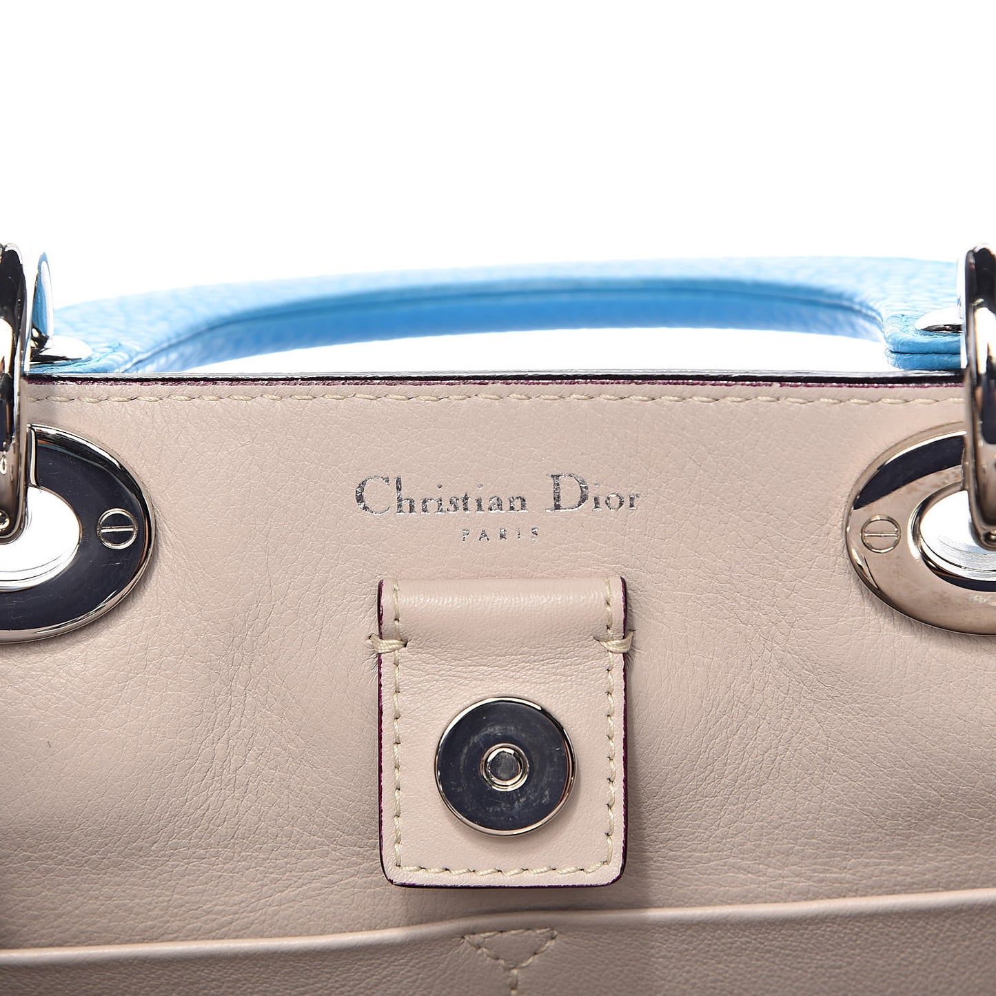 Bullcalf Mini Diorissimo Tote Bleu Nosy