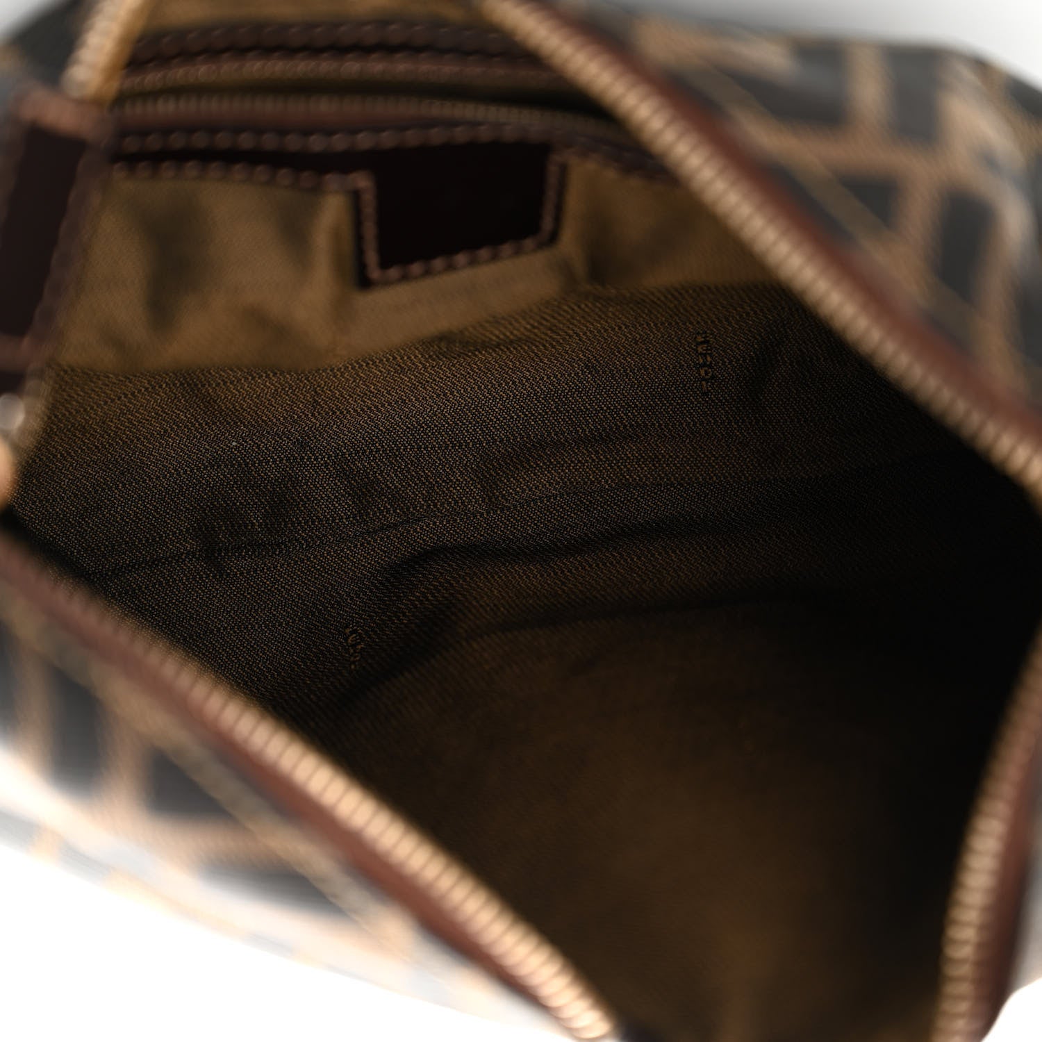 Fendi Zucca Shoulder Bag Tobacco 5 of 9