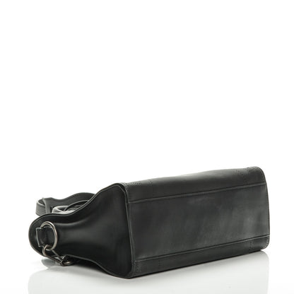 Balenciaga Veau Soyeux Perforated Blackout Hardware S City Black 4 of 7
