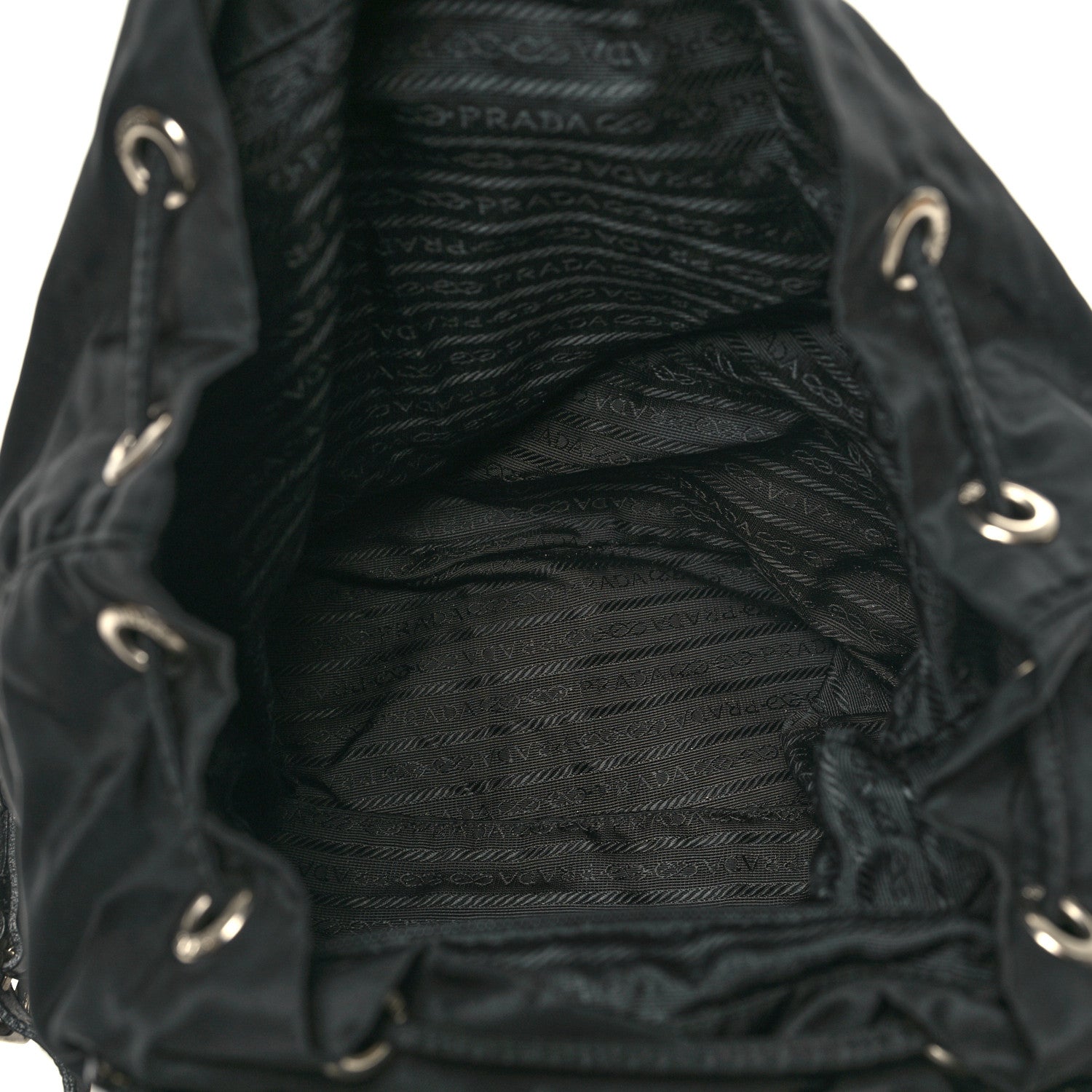 Prada Tessuto Nylon Vela Backpack Black 5 of 10