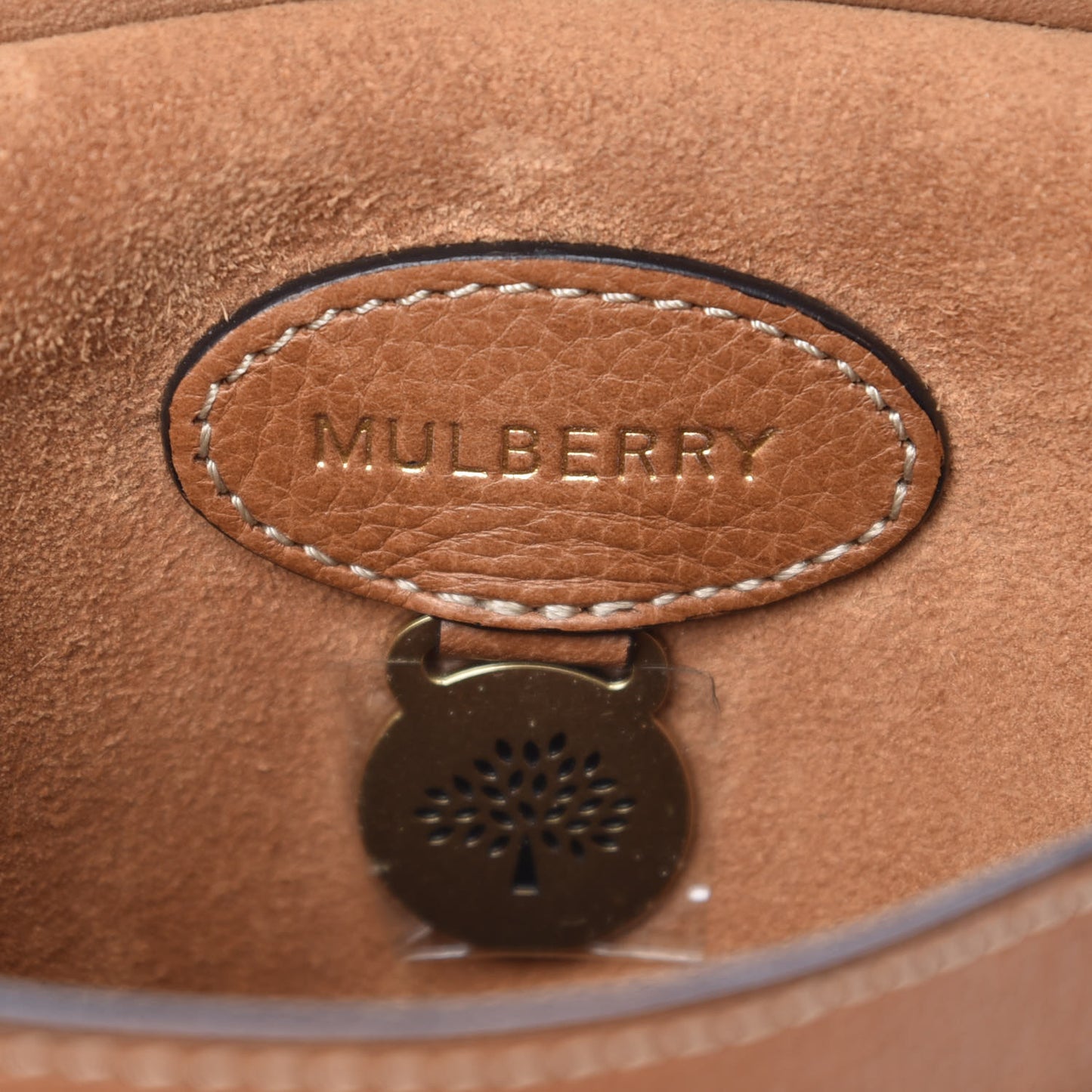 Natural Grain Calfskin Antony Messenger Crossbody Oak