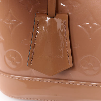 Louis Vuitton Vernis Alma PM Rose Velours 8 of 11