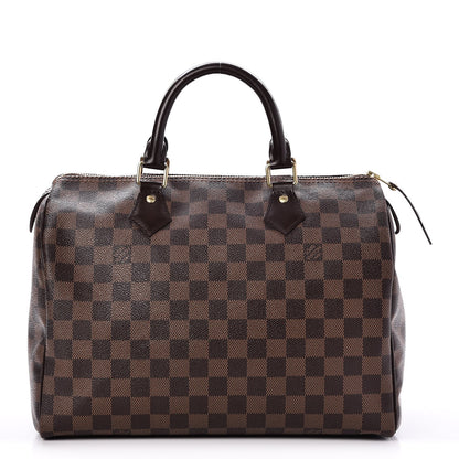 Louis Vuitton Damier Ebene Speedy 30 1 of 7
