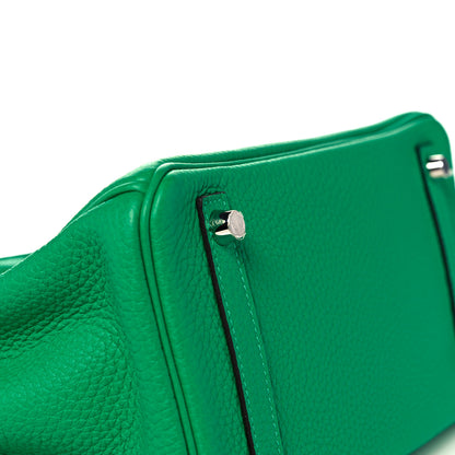 Hermes Togo Verso Birkin 25 Menthe Vert Bosphore 9 of 34