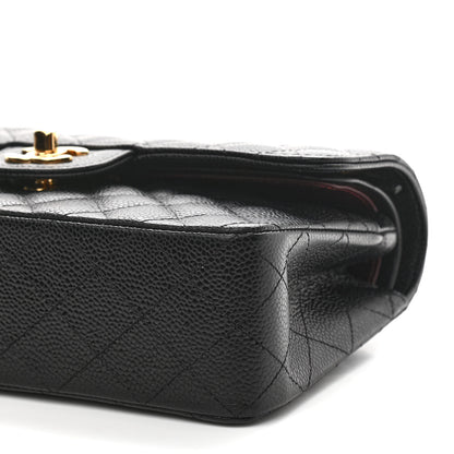 Chanel Caviar Quilted Small Double Flap Black 9 of 9
