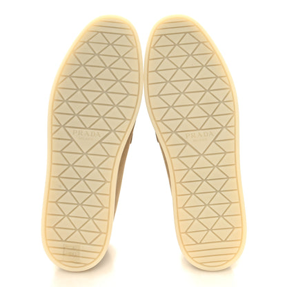 Prada Suede Saint Tropez Loafer 39 Ecru 5 of 9