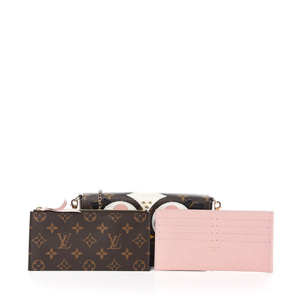 Louis Vuitton Monogram Lovely Birds Pochette Felicie Chain Wallet 12 of 13
