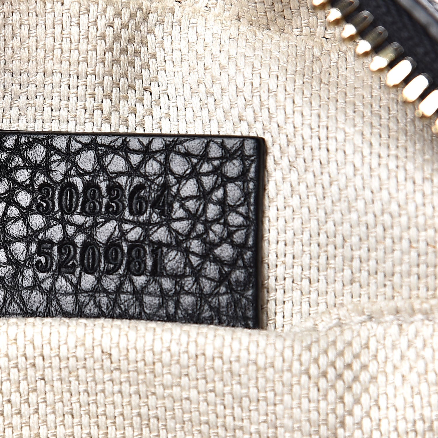 Gucci Pebbled Calfskin Small Soho Disco Bag Black 7 of 11