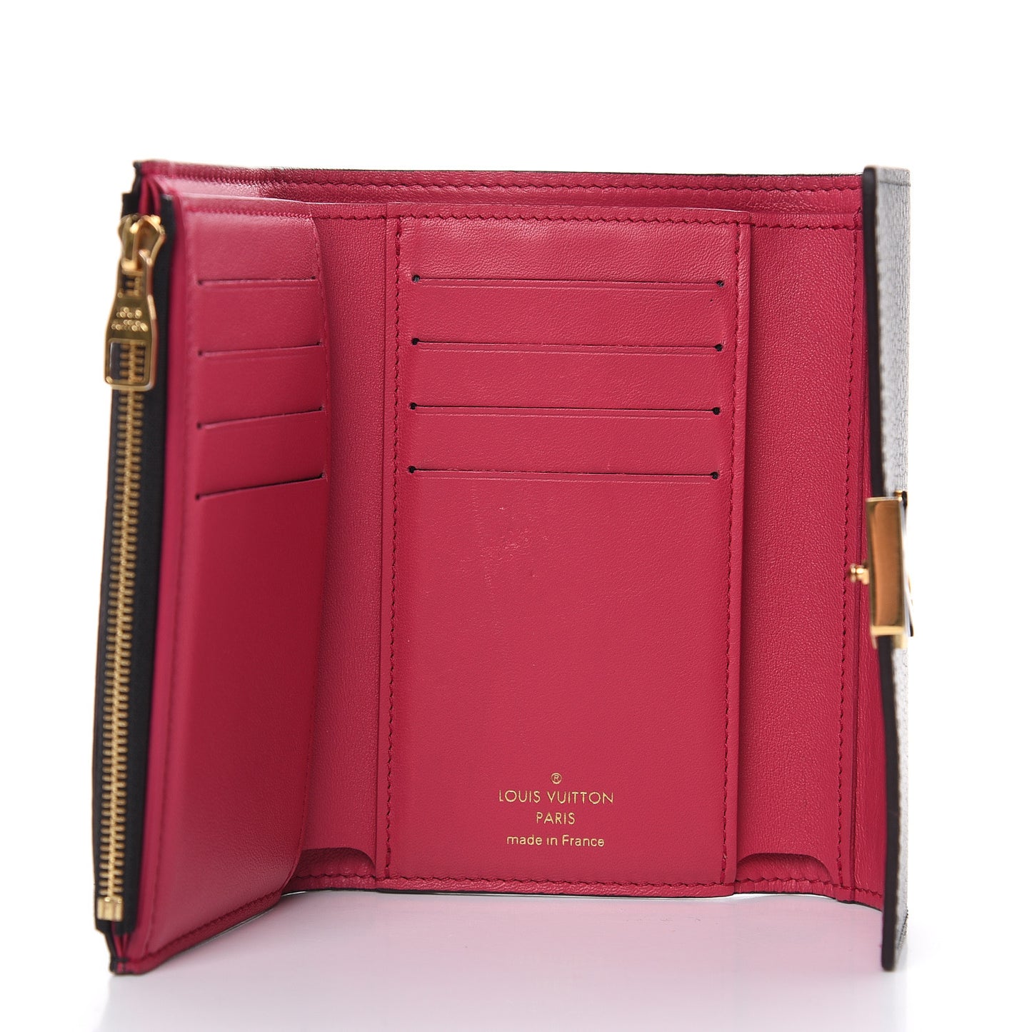 Taurillon Capucines Compact Wallet Black