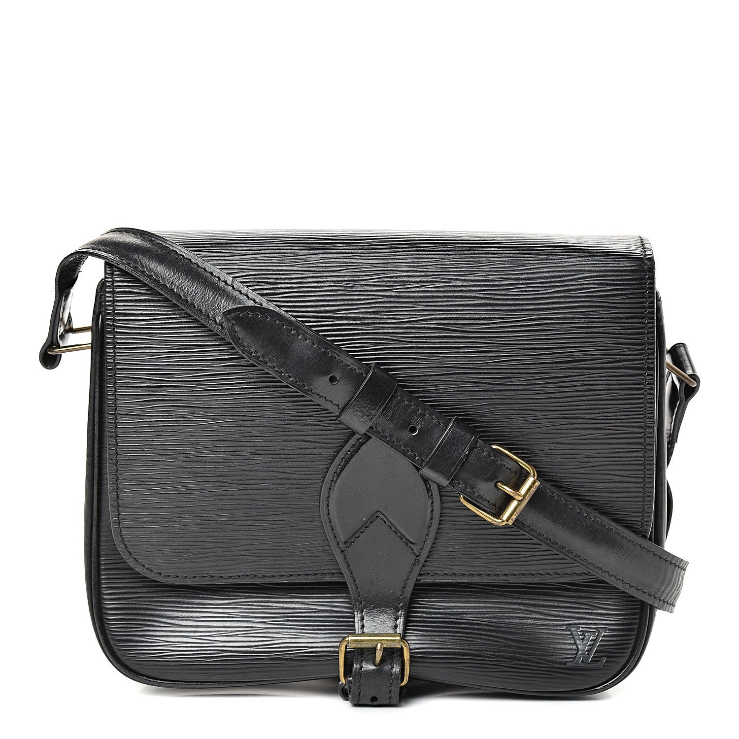 Louis Vuitton Epi Cartouchiere 22 Black 1 of 19
