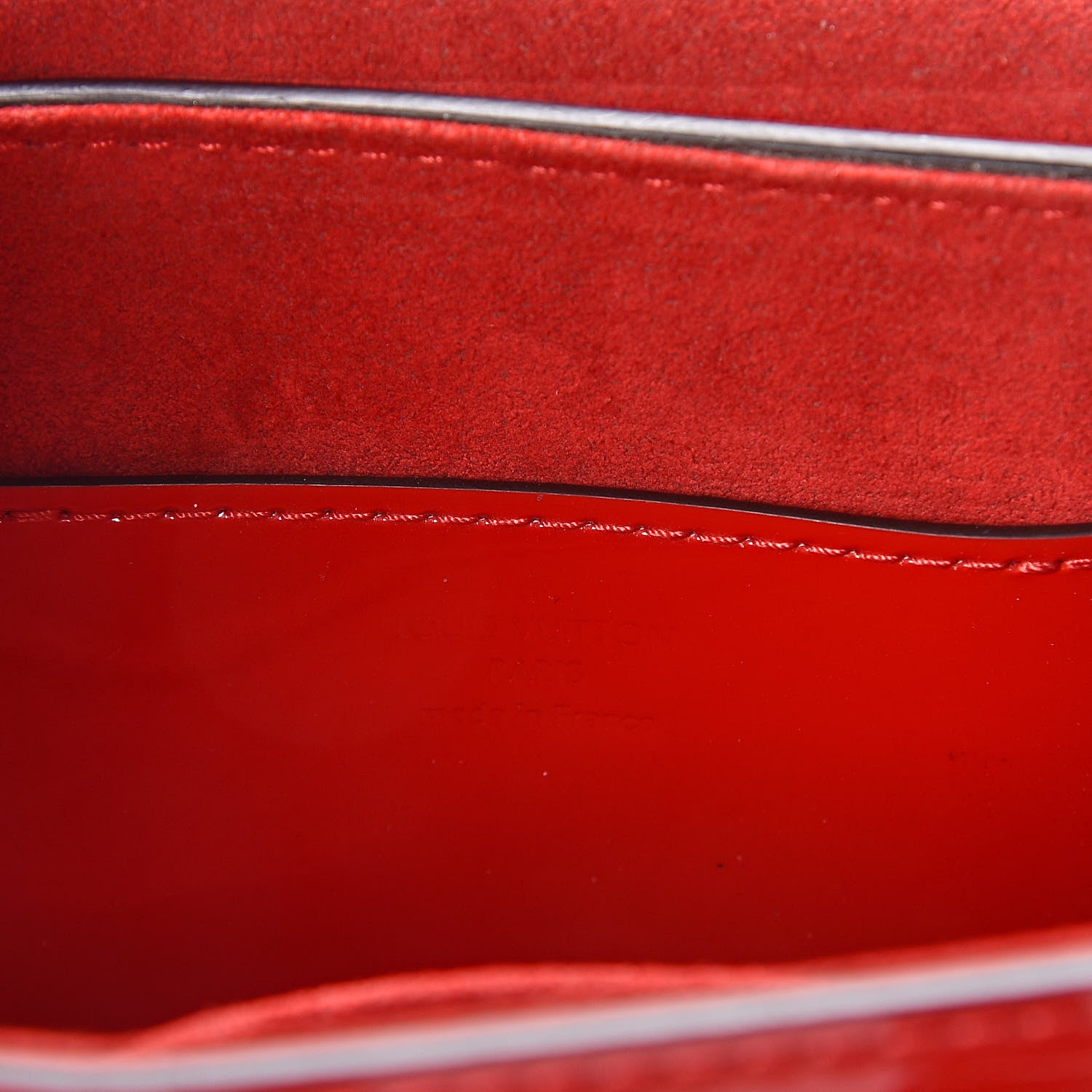 Louis Vuitton Patent Monogram Infrarouge Twist Shoulder Bag PM Coquelicot 6 of 9