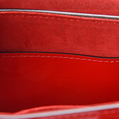 Louis Vuitton Patent Monogram Infrarouge Twist Shoulder Bag PM Coquelicot 6 of 9