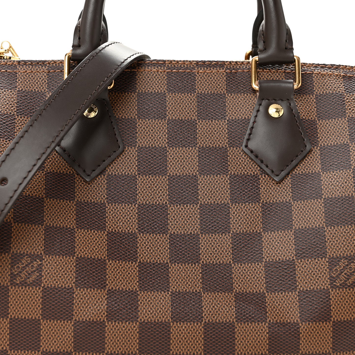Damier Ebene Speedy Bandouliere 25