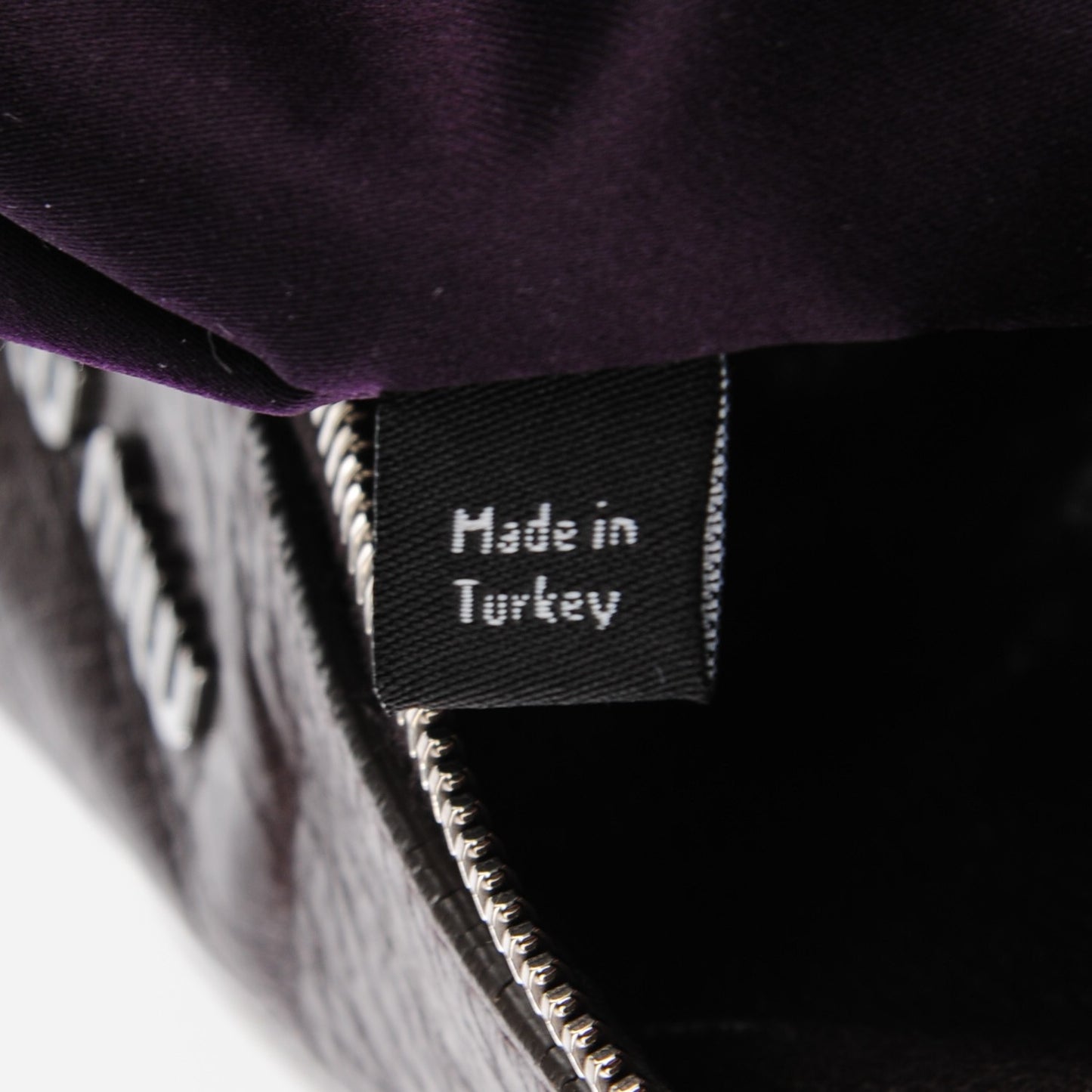 Vitello Lux Medium Bow Bag Fumo