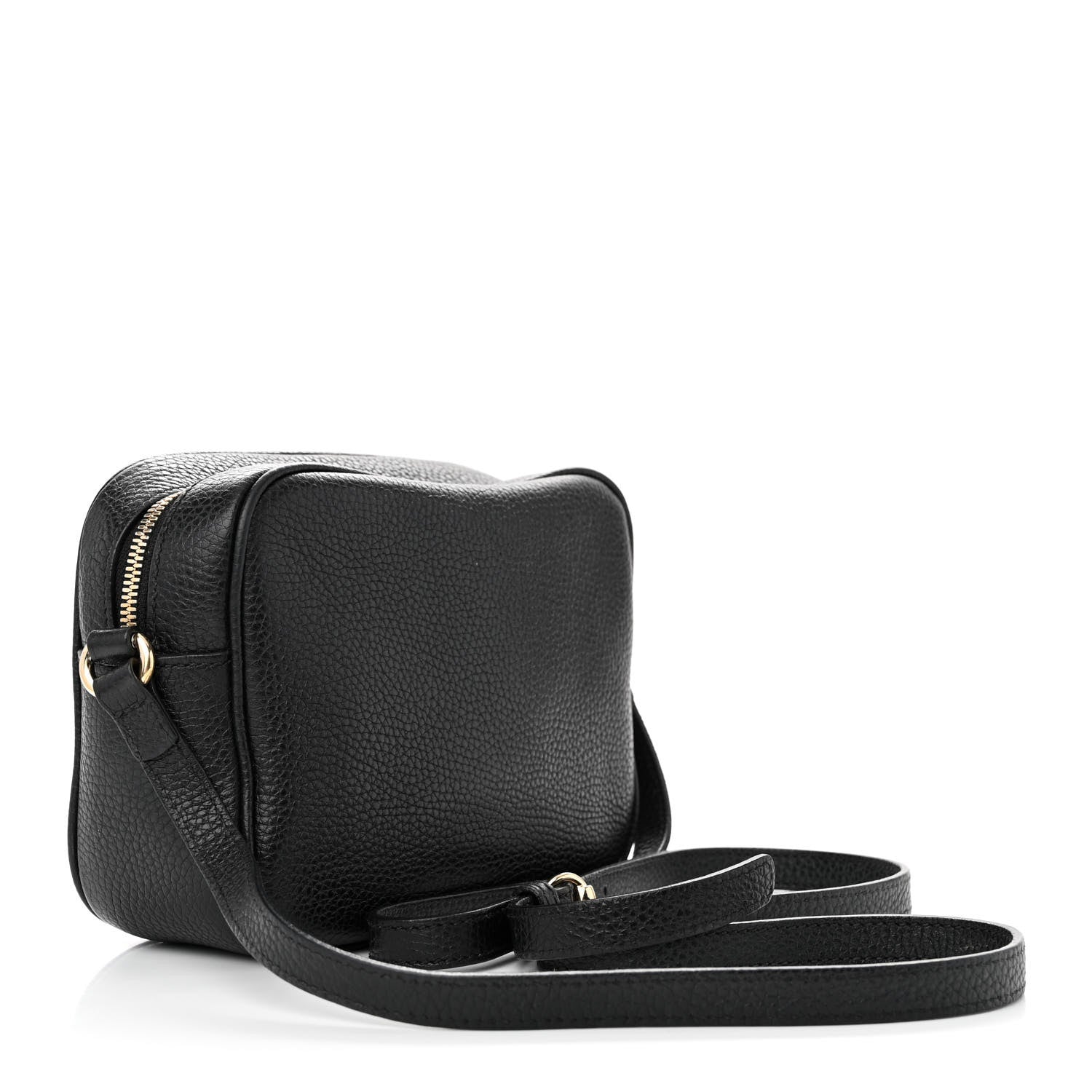 Gucci Pebbled Calfskin Small Soho Disco Bag Black 3 of 13