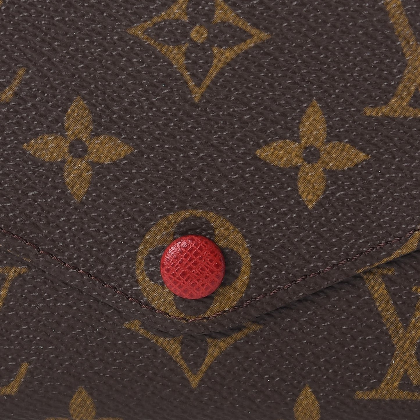 Monogram Josephine Wallet Red