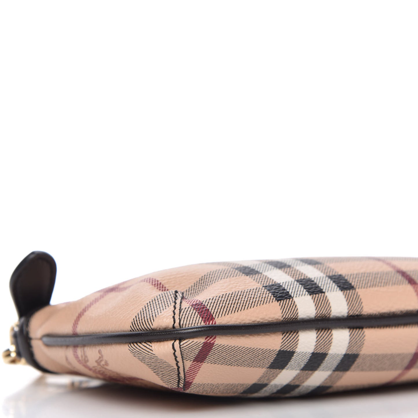 Haymarket Check Clara Pochette Chocolate