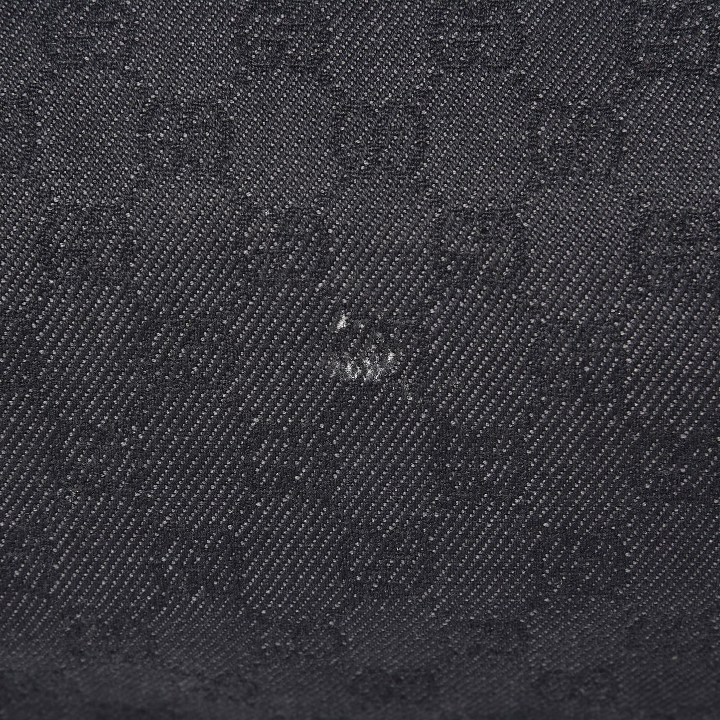 Denim Monogram Hobo Black