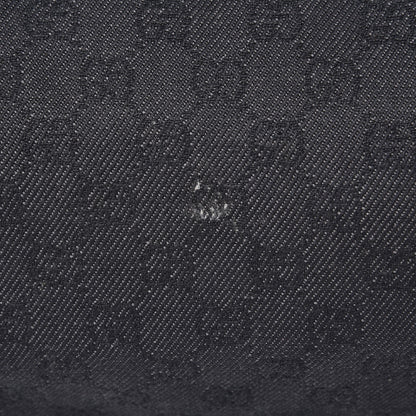 Gucci Denim Monogram Hobo Black 13 of 25