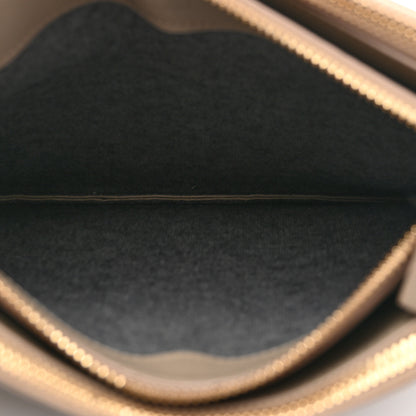 Celine Lambskin Large Trio Crossbody Bag Beige 5 of 13