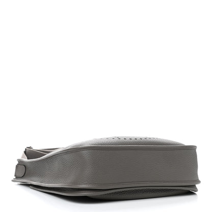 Hermes Taurillon Clemence Evelyne III PM Etain 4 of 9