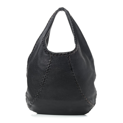 Bottega Veneta Cervo Deerskin Large Hobo Black 1 of 11
