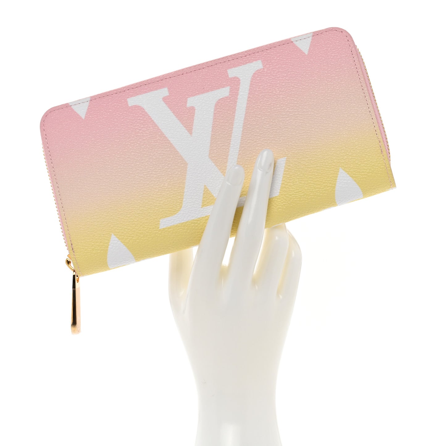 Monogram Giant By The Pool Zippy Wallet Light Pink