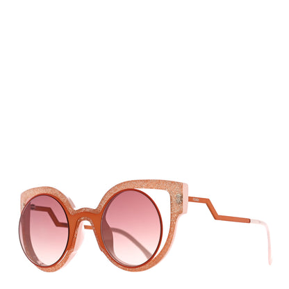 Fendi Paradeyes Sunglasses FF 0137/S Orange Pink 1 of 7