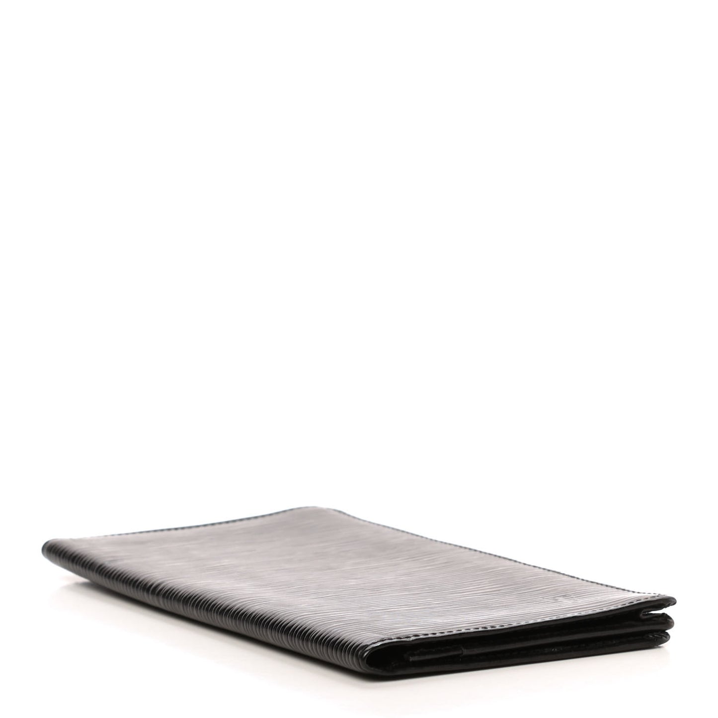 Epi Porte Valeurs Checkbook Wallet Black